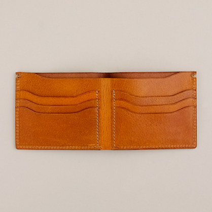 J.Crew Stitched Leather Wallet
