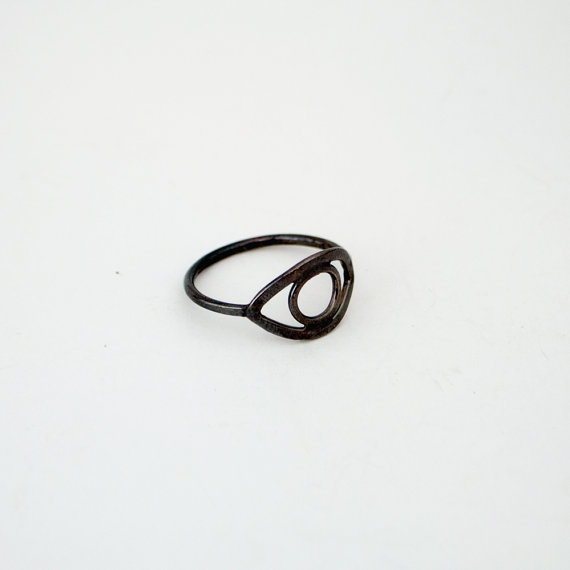 Black Third Eye Ring