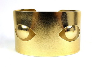 Gold Eyes Cuff