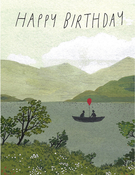 Birthday Canoe from Becca Stadtlander