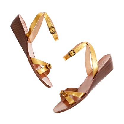 Gold Sandals 