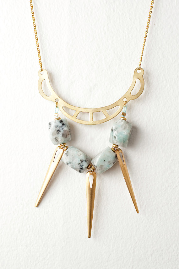 Gold Statement Necklace